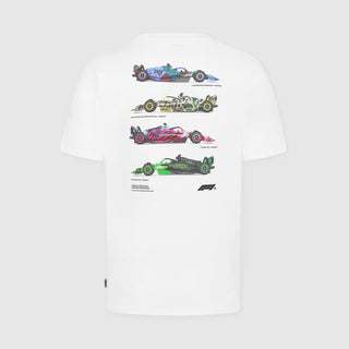F1 Collection Car Graphic T-shirt