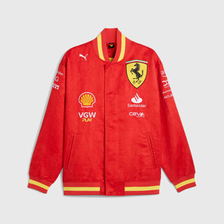 Scuderia Ferrari F1 2024 Team Varsity Jacket