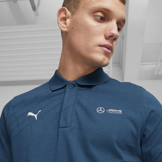 Mercedes-AMG F1 PUMA LS Jacquard Polo