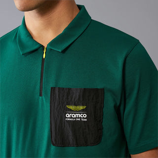 Aston Martin F1 Team Pocket Logo Polo