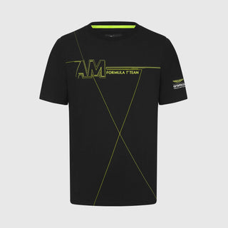 Aston Martin F1 Team Wireframe Graphic T-shirt