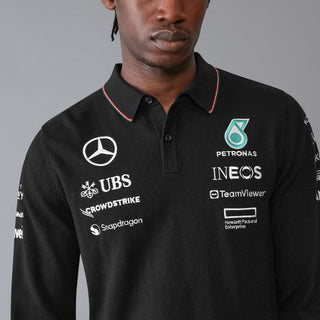Mercedes-AMG F1 2024 Team Polo - Long Sleeve
