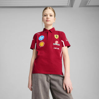 Scuderia Ferrari F1 Kids PUMA 2025 Team Polo