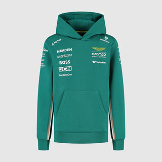 Aston Martin F1 Team Kids 2025 Team Hoodie