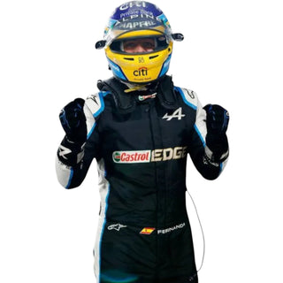2021 Fernando Alonso Alpine Formula 1 Suit