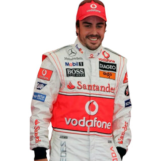2007 Fernando Alonso McLean F1 Embroidery Race Suit