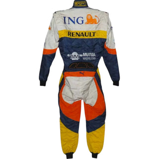 2008 Fernando Alonso Renault F1 Embroidered Racing Suit