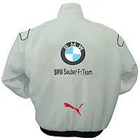 BMW F1 Sauber Team Racing Jacket White and Royal Blue