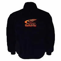 Subaru Jacket Black with Piping