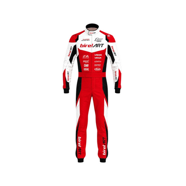 Birel ART Team Kart Racing Suit – Red & White