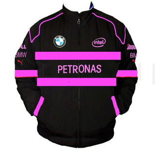 BMW Petronas Racing Jacket Black and Pink