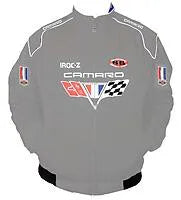 Camaro Chevrolet Racing Jacket Gray