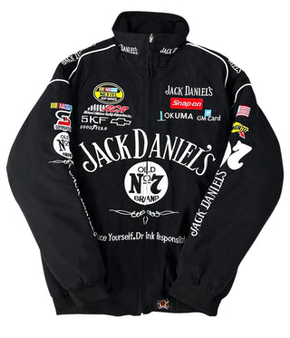 Vintage Nascar Jack Daniels Racing Jacket Black™