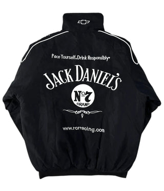 Vintage Nascar Jack Daniels Racing Jacket Black™