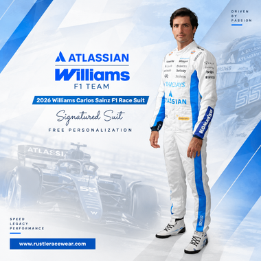2026 Carlos Sainz Williams Racing F1 Driver Jumpsuit Replica