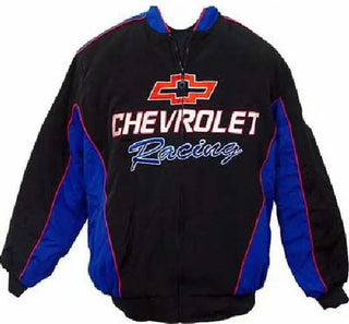 Chevrolet Racing Coat Black & Blue