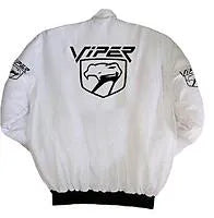 Dodge Viper Racing Jacket White