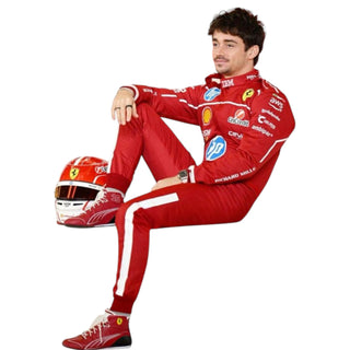 2025 Charles Leclerc Scuderia Ferrari F1 Team Race Suit