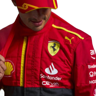 Special Scuderia Ferrari Race Suit Carlos Sainz Grand Prix 2023 F1 Spain