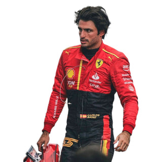 Special Scuderia Ferrari Race Suit Carlos Sainz Grand Prix 2023 F1 Spain