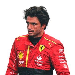 Special Scuderia Ferrari Race Suit Carlos Sainz Grand Prix 2023 F1 Spain