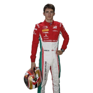 2017 Charles Leclerc Race Suit Richard Mille Formula 2