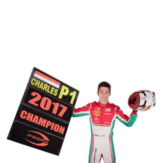 2017 Charles Leclerc Race Suit Richard Mille Formula 2