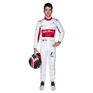 2018 Charles Leclerc Alfa Romeo Sauber Formula One Suit