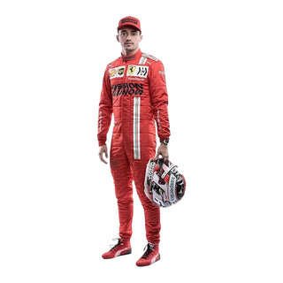2021 Charles Leclerc  Race Mission Winnow Scuderia Ferrari F1 Suit