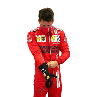 2021 Charles Leclerc  Race Mission Winnow Scuderia Ferrari F1 Suit