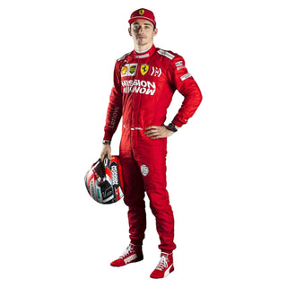 2019 Charles Leclerc Race Mission Winnow Scuderia Ferrari F1 Suit