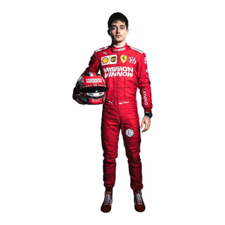 2019 Charles Leclerc Race Mission Winnow Scuderia Ferrari F1 Suit
