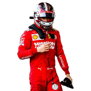2019 Charles Leclerc Race Mission Winnow Scuderia Ferrari F1 Suit