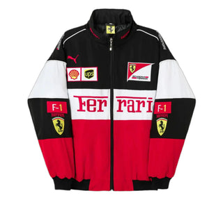 Ferrari F1 Vintage Jacket Black & White™