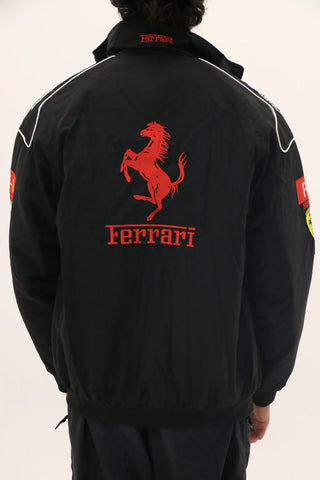 F1 Vintage Scuderia Ferrari Jacket Black & Red™