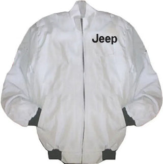 Jeep Racing Jacket White