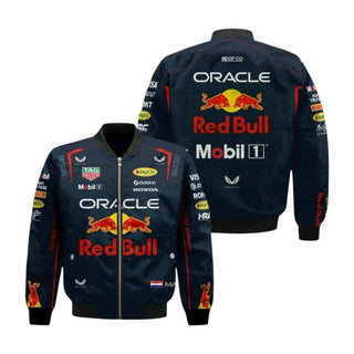 2025 Max Verstappen Formula One Bomber Jacket – Red Bull Racing Edition