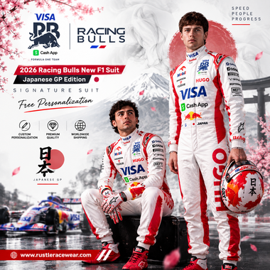 Official 2026 Racing Bulls New F1 Suit – Japanese GP Edition