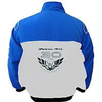 Pontiac Trans Am 30th Anniversary Racing Jacket Royal Blue and White