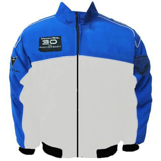 Pontiac Trans Am 30th Anniversary Racing Jacket Royal Blue and White