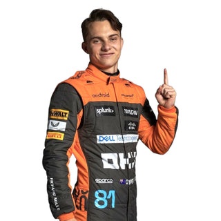 2023 Oscar Piastri McLaren F1 Team Replica Racing Suit