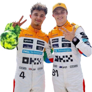 Oscar Piastri Race Suit 2023 Silverstone GP McLaren Formula 1 Team