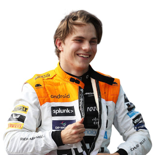 Oscar Piastri Race Suit 2023 Silverstone GP McLaren Formula 1 Team