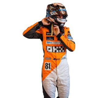 2023 Oscar Piastri Mcleran F1 Team Race Suit-Spanish GP