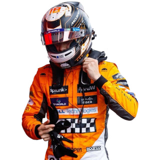 2023 Oscar Piastri Mcleran F1 Team Race Suit-Spanish GP