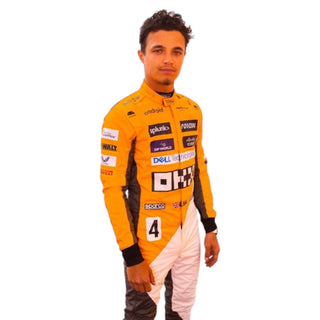 2024 Lando Norris McLaren Formula 1 Team Race Suit - Singapore GP