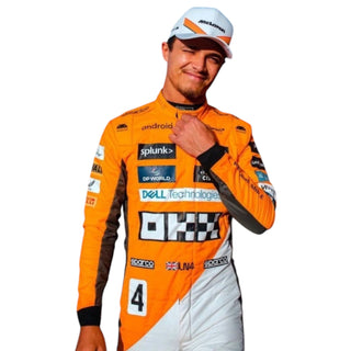 2024 Lando Norris McLaren Formula 1 Team Race Suit - Singapore GP