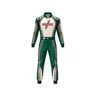 Tony Kart OMP Racing Suit Green White Red