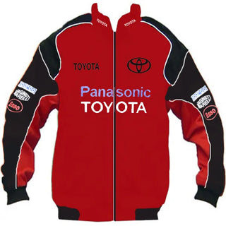 Toyota Panasonic Racing Jacket Red and Black
