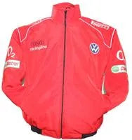 VW Volkswagen Racing Jacket Red